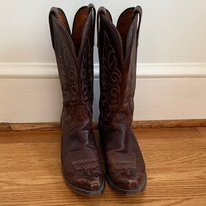 Lucchese 1883 Brown Leather Boots